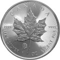 1 oz silver MAPLE LEAF 2016 Privy Monkey