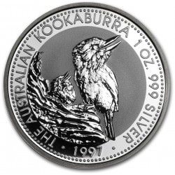 1 oz silver KOOKABURRA 1997 $1