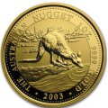1 oz gold NUGGET 2003 KANGAROO