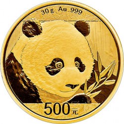 Or CHINA PANDA 30 GR 2018 gold