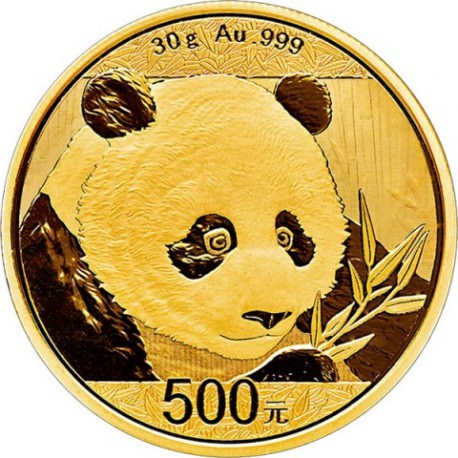 Or CHINA PANDA 30 GR 2017