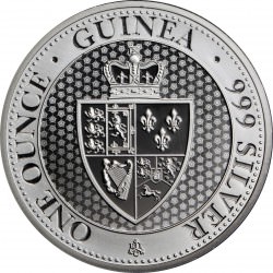 1 oz silver THE SPADE GUINEA 2018 EAST INDIAN COMPANY £1 