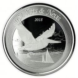1 oz silver Fiji $1MERMAID RISING 2018