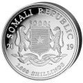 1 oz silver SOMALIA ELEPHANT 2018