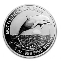 1 oz silver RAM Bottlenose Dolphin 2019