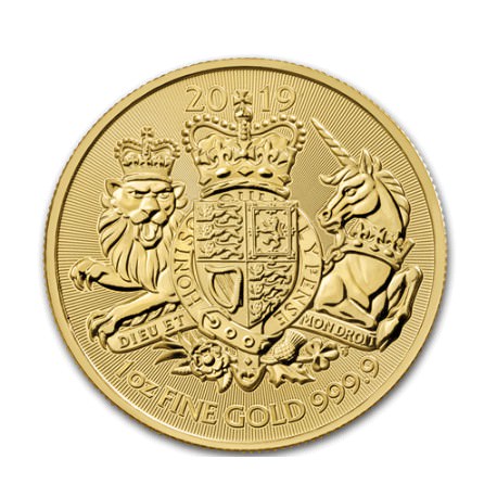 GOLD 1 oz GOLD The ROYAL ARMS 2019