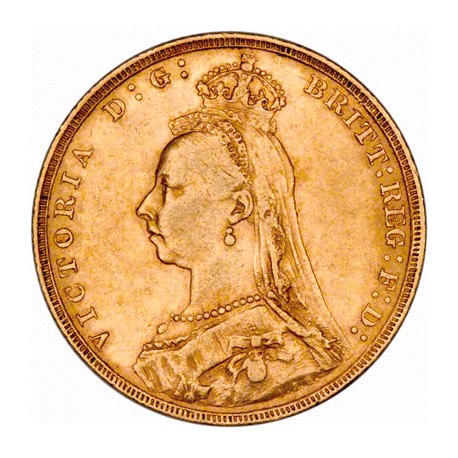 FULL GOLD SOVEREIGN 1892