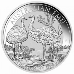 Perth Mint 1 oz silver EMU 2019