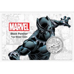 Perth Mint 1 oz silver 2018 MARVEL BLACK PANTER $1 in card