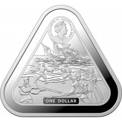 RAM 1 oz silver TRIANGULAR silver coin BATAVIA 2019